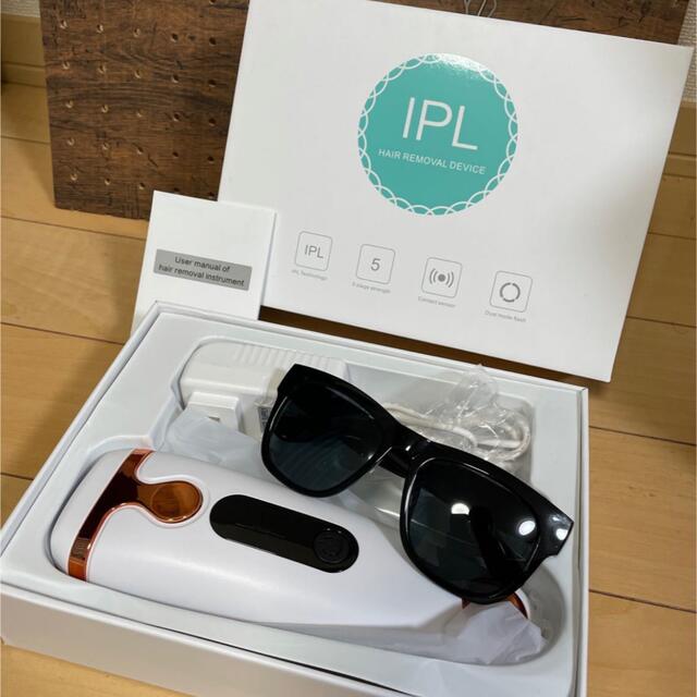 【新品】IPL 家庭用脱毛器 光 フラッシュ 99万回照射 エステ ボディケア