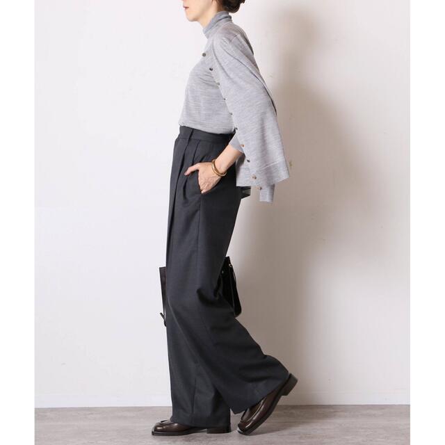 MUSE WOOL SERGE タックパンツ 36 | hartwellspremium.com
