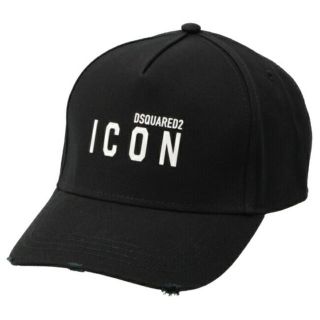 DSQUARED2   新品未使用 D SQUARED2 ICON キャップ 帽子 BLACK 黒の