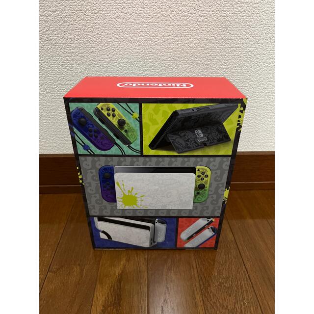 Nintendo Switch(ニンテンドースイッチ)のNintendo Switch 有機ELモデル スプラトゥーン3エディション エンタメ/ホビーのゲームソフト/ゲーム機本体(家庭用ゲーム機本体)の商品写真