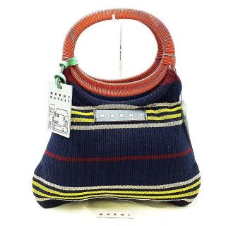 マルニ(Marni)の新品 マルニマーケット ハンドバッグ フラワーカフェ 21-22033118(ハンドバッグ)