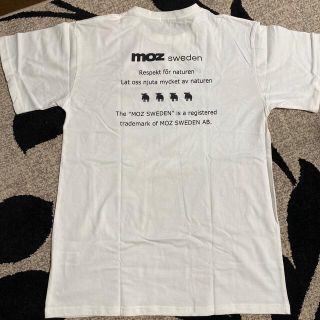 新品未使用　モズ　バックプリントTシャツ(Tシャツ(半袖/袖なし))