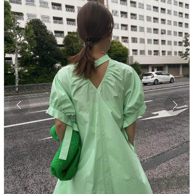 2店限定品✨‼️❤️AMERI❤️COTTON COLOR VOLUME DRESS