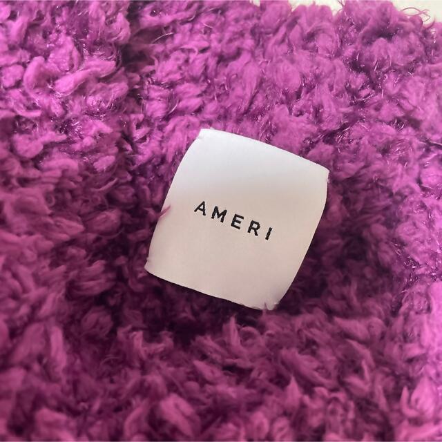 Ameri VINTAGE(アメリヴィンテージ)のfluffy summer knit アメリ　プードルニット　ZARA レディースのトップス(ニット/セーター)の商品写真