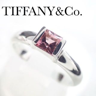 ティファニー(Tiffany & Co.)のティファニー TIFFANY ピンクサファイア シルバー リング 11.5号(リング(指輪))