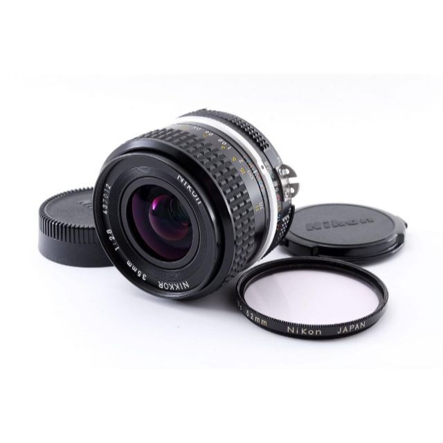 外観Nikon NIKKOR Ai-S 35mm f2.8  ニコン　レンズ