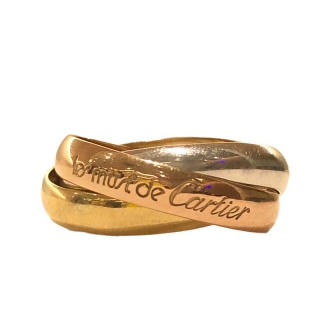 Cartier(カルティエ)のカルティエ Cartier トリニティリング　スリーカラー #49 リ【中古】 レディースのアクセサリー(リング(指輪))の商品写真