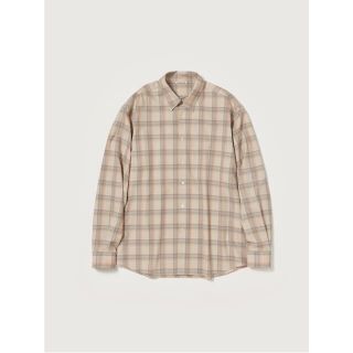 オーラリー(AURALEE)の最安値 サイズ3 AURALEE  22AW WOOL CHECK SHIRTS(シャツ)