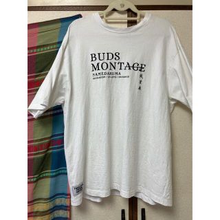 ワコマリア(WACKO MARIA)のBUDS MONTAGE 刺繍Tシャツ XXXL 白×黒　舐達麻(Tシャツ/カットソー(半袖/袖なし))