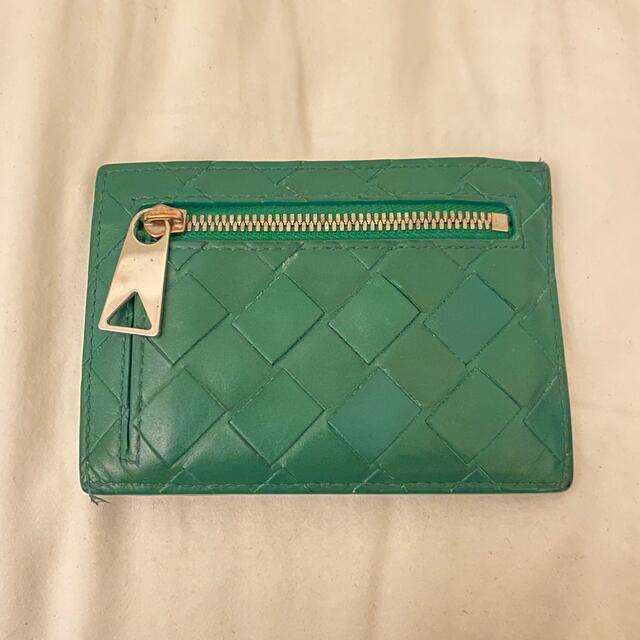 Bottega Veneta 財布 小銭入付カードケース グリーン