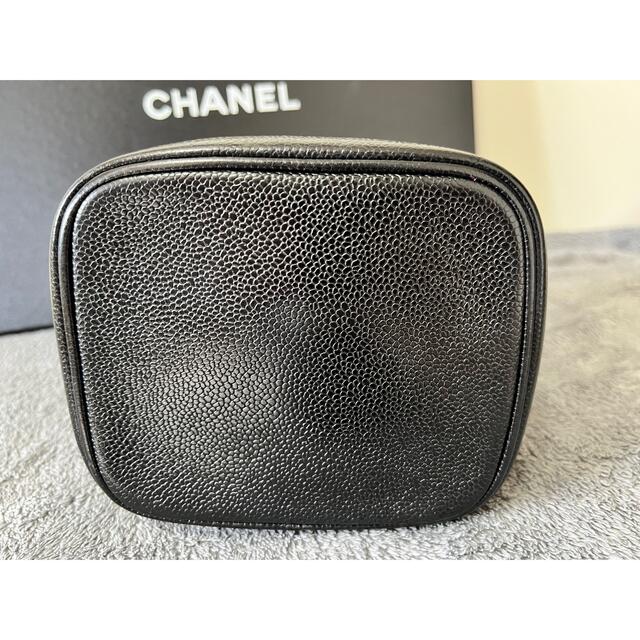 CHANEL(シャネル)のCHANEL シャネル　キャビアスキン　バニティ　ポーチ　バッグ レディースのバッグ(ハンドバッグ)の商品写真