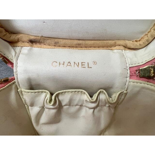 CHANEL(シャネル)のレア　CHANEL シャネル　キャビアスキン　バニティバッグ　ビコローレ レディースのバッグ(ハンドバッグ)の商品写真