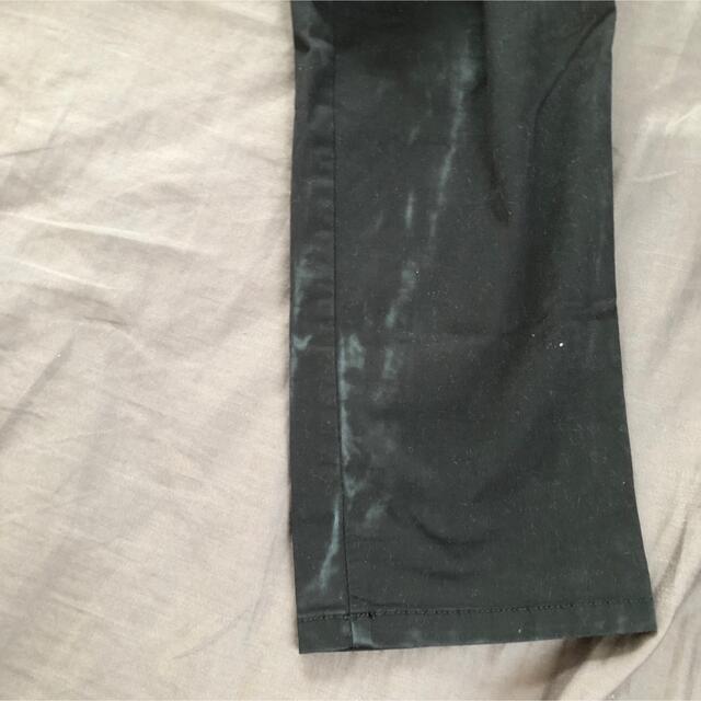 H&M(エイチアンドエム)の値下げ　H&M エイチアンドエム　ズボン　パンツ　黒　リボン レディースのパンツ(クロップドパンツ)の商品写真