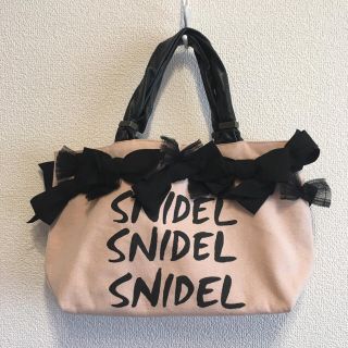 スナイデル(SNIDEL)のリボントート♡(トートバッグ)