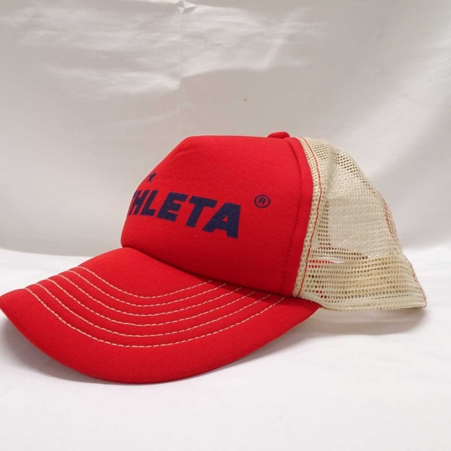 ATHLETA - アスレタ メッシュキャップ サッカー フットサル 帽子 レッド メンズの通販 by カウカウキング's shop｜アスレタならラクマ