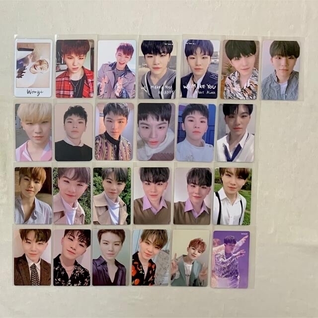 SEVENTEEN ホシ 舞い落ちる花びら トレカ まがっ C SEVENTEEN ホシ 舞い落ちる花びら トレカ まがっ C