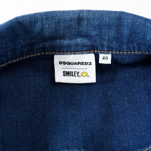 新品 Dsquared2 SMILEY PARTIALLY DAN JACKET