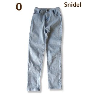 スナイデル(SNIDEL)のSnidel ハイウエストデニムストレッチパンツ 0(デニム/ジーンズ)