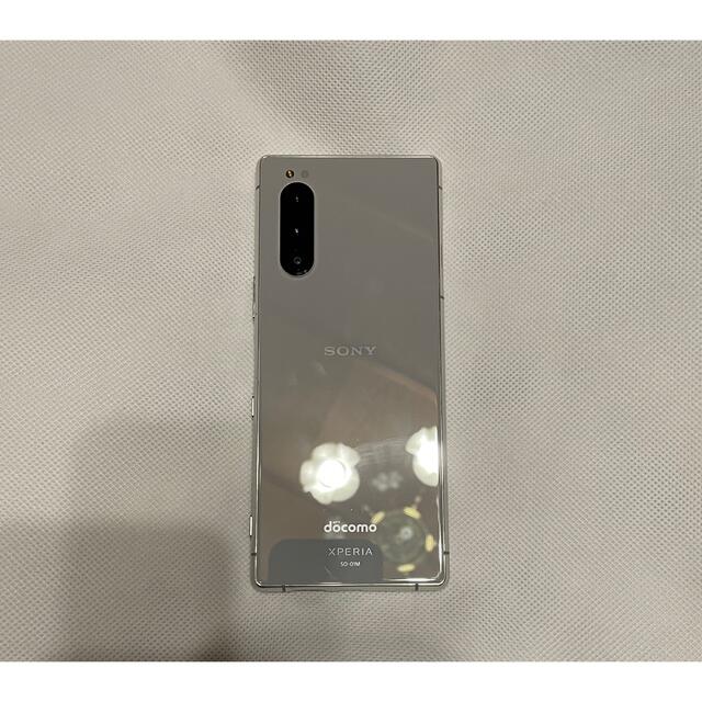 ドコモ　Xperia 5  SO-01M グレー　半年使用　美品