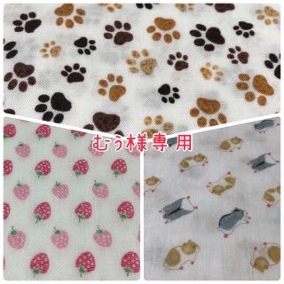 むぅ様専用 生地3点セットの通販 by momooo's shop|ラクマ