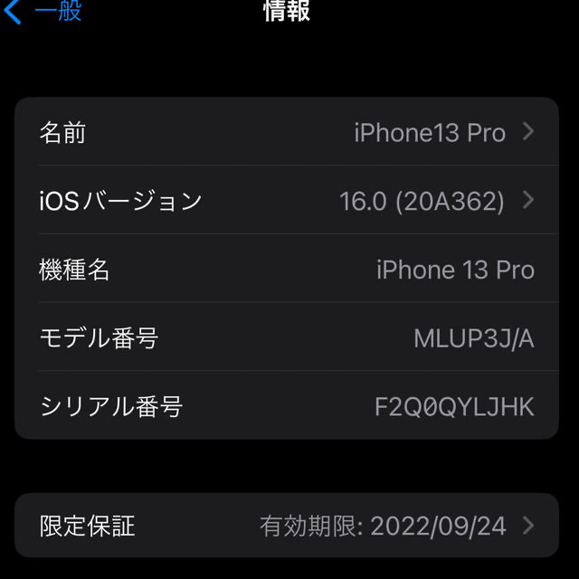iPhone 13 Pro 256GB シルバー SIMフリー 極美品 6