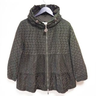 モンクレール(MONCLER)のモンクレール MONCLER ETAIN ジャケット レディース カーキ 2(スプリングコート)