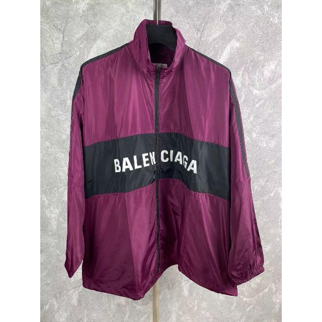 魅力的な Balenciaga - balenciaga トラックジャケット ナイロンジャケット ナイロンジャケット