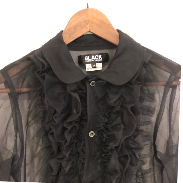 BLACK COMME des GARCONS - COMME des GARCONS BLACK ジョーゼット