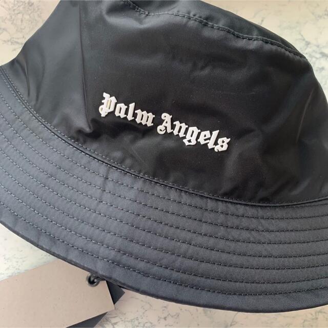 ハット】 メンズ Palm Angels パームエンジェルス ロゴ バケットハット