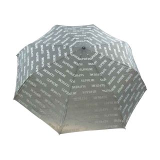 シュプリーム(Supreme)のSupreme シュプリーム  16W ShedRain Reflective Repeat Umbrella シェドレイン リフレクター ロゴ総柄 ワンタッチ 折り畳み傘 アンブレラ グレー系 【中古】(その他)