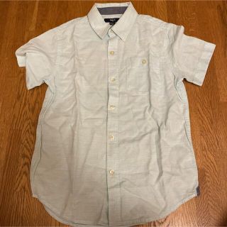 ギャップキッズ(GAP Kids)のGap kids 水色　スカイブルー　半袖シャツ　130cm(ブラウス)