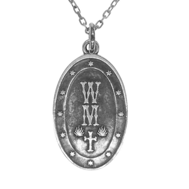 WACKO MARIA ワコマリア ネックレス WMGP-NL01 MEDAI NECKLACE TYPE-1 メダイ ネックレス シルバー系【中古】