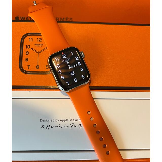 Hermes(エルメス)の【美品】Apple Watch 7 HERMES 41mm  メンズの時計(腕時計(デジタル))の商品写真