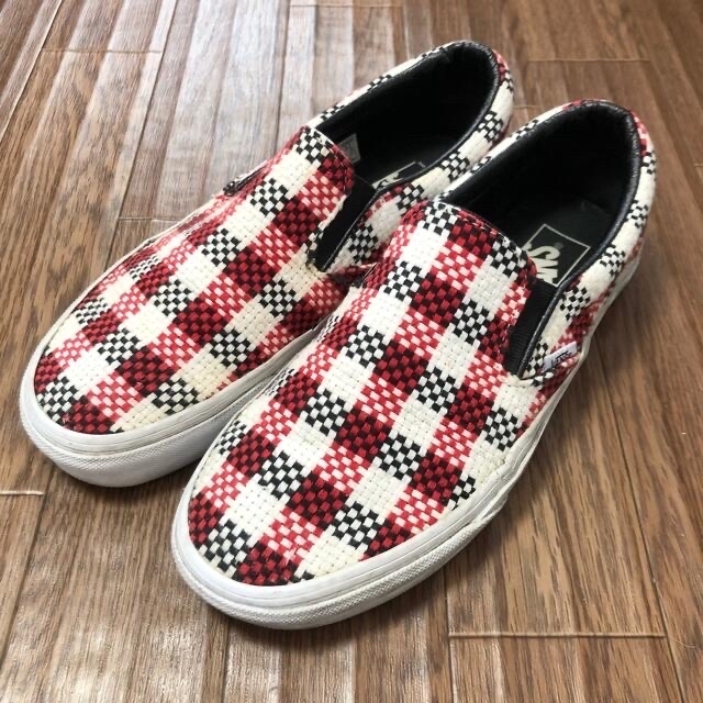 VANS(ヴァンズ)のバンズ チェック スリッポン レディースの靴/シューズ(スニーカー)の商品写真