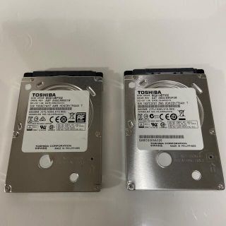 中古ハードディスク HDD320GB2個　ノートPC用(PCパーツ)