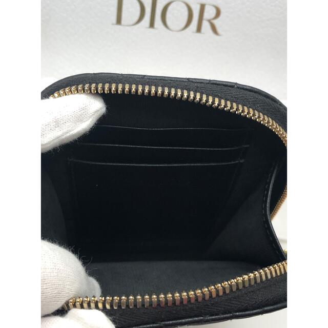 Christian Dior(クリスチャンディオール)の【美品】DIOR/LADY DIOR フォンホルダー　ブラック レディースのバッグ(ショルダーバッグ)の商品写真