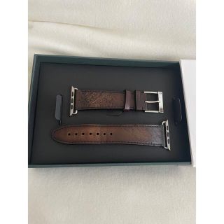 ベルルッティ(Berluti)の美品☆べルルッティ　時計　ベルト　アップルウォッチ Apple Watch(レザーベルト)