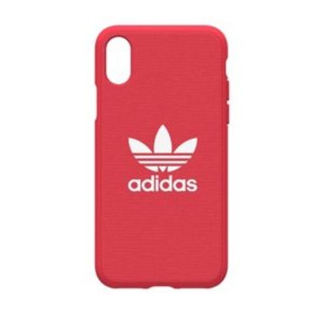 adidas(アディダス)のiPhone X adidasオリジナル adicolor ケース レッド スマホ/家電/カメラのスマホアクセサリー(iPhoneケース)の商品写真