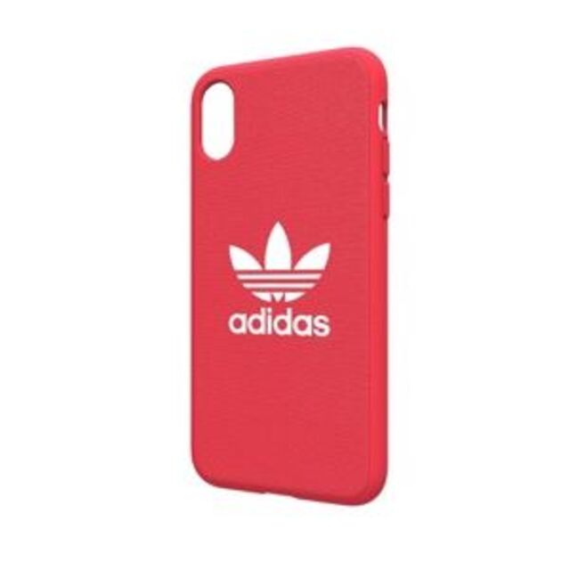 adidas(アディダス)のiPhone X adidasオリジナル adicolor ケース レッド スマホ/家電/カメラのスマホアクセサリー(iPhoneケース)の商品写真