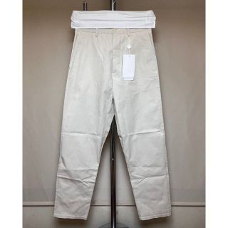 メンズ新品 44 マルジェラ 21ss チノパンツ ベージュ 3503