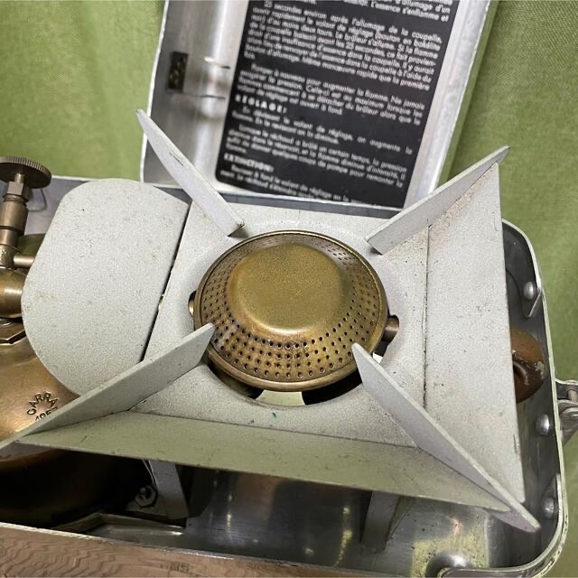 フランス軍 ビンテージ ストーブ Type CDF №7052 ソロキャンプ