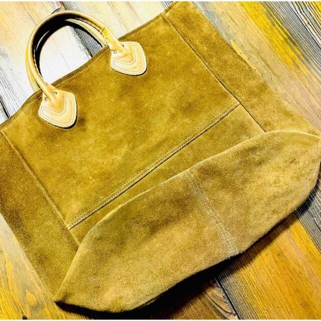 L.L.Bean - 80s VTG LL Bean Suede Toteエルエルビーンスエードトート