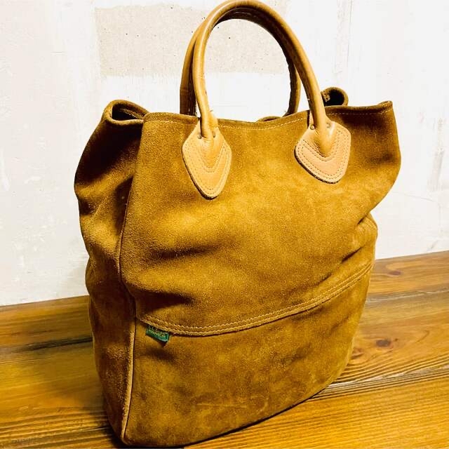 80s VTG LL Bean Suede Toteエルエルビーンスエードトート | フリマアプリ ラクマ