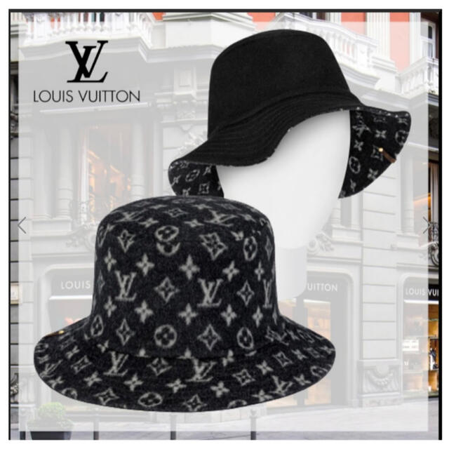 LOUIS VUITTON(ルイヴィトン)のルイヴィトン　モノグラム　バケットハット レディースの帽子(ハット)の商品写真