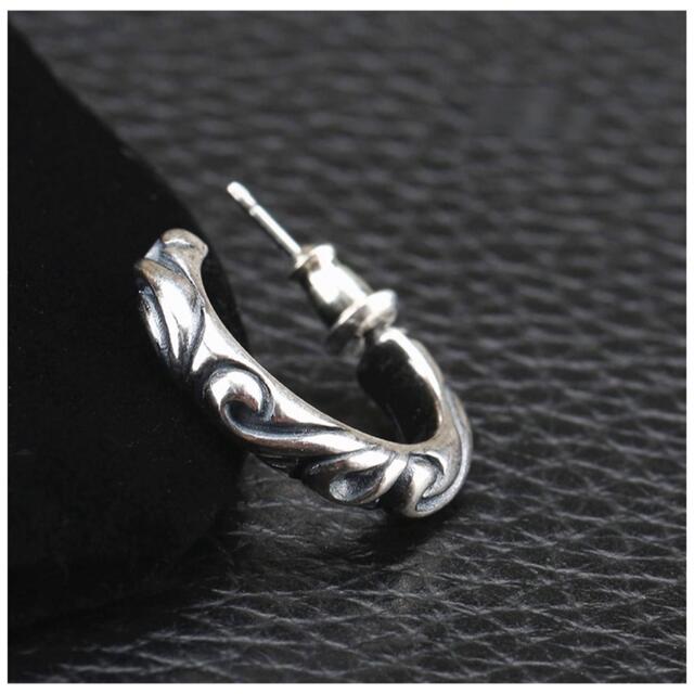 Chrome Hearts - シルバー925 スクロールフープピアス 唐草 両耳の通販