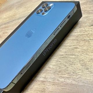 iPhone - iPhone 12 pro パシフィックブルー 512GB SIMフリーの通販 by