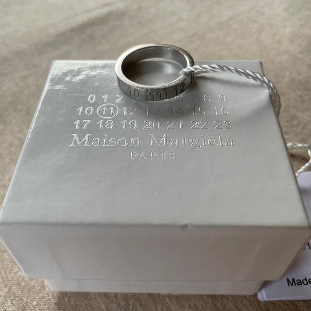 【高知インター店】 メゾン 22SS新品L - Margiela Martin Maison マルジェラ メンズ 指輪 スリム リング ナンバリング リング(指輪)