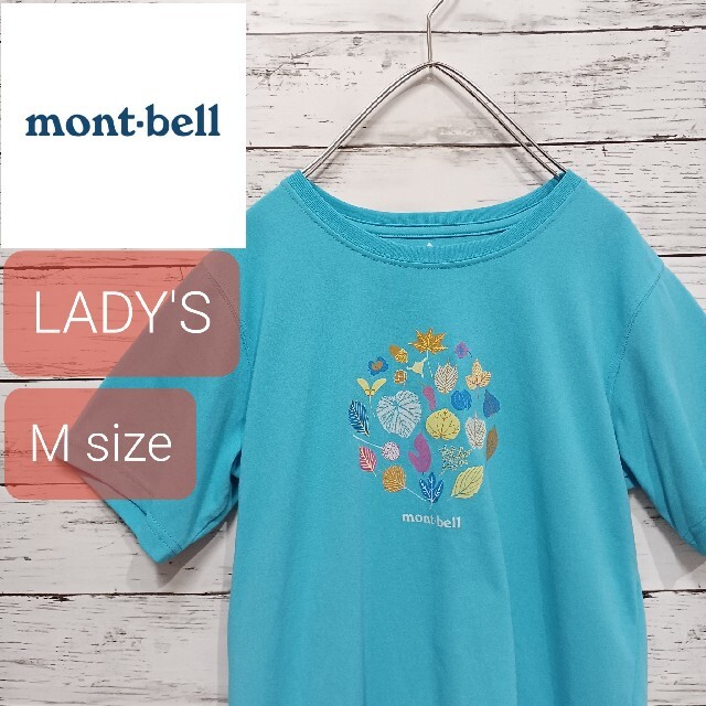 mont bell(モンベル)の✨美品✨ mont-bell(モンベル) レディースTシャツ M アウトドア レディースのトップス(Tシャツ(半袖/袖なし))の商品写真