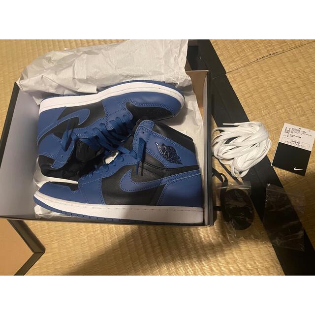 NIKE(ナイキ)のNIKE AIR JORDAN 1 DARK MARINA BLUE  メンズの靴/シューズ(スニーカー)の商品写真