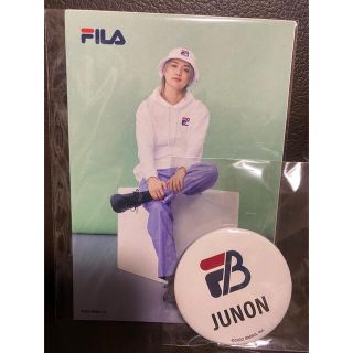 BE:FIRST FILA ノベルティ　JUNON(アイドルグッズ)